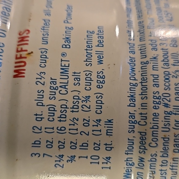 Red Baking Powder Can - Picture 4 of 7